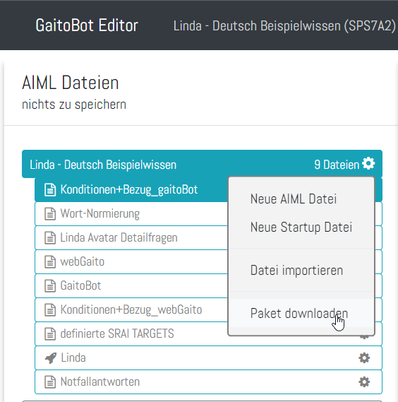 download AIML Package